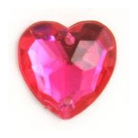 impex heart diamante jewels pink