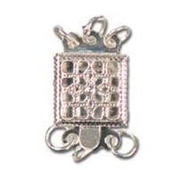 impex square necklace clasp jewellery findings antique