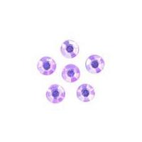 impex round stick on diamante jewels 4mm lilac