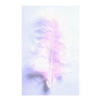 impex marabou craft feathers 16cm pink