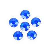 impex round stick on diamante jewels 5mm royal blue