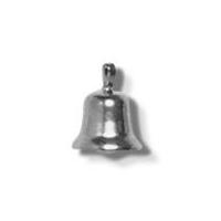Impex Liberty Shape Craft Bells Bulk Packs 8mm Silver