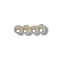 Impex Round Pearl Beads Cream