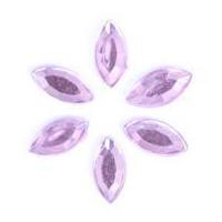 Impex Oval Stick-On Diamante Jewels Pink