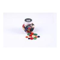 impex jar of buttons primary colours