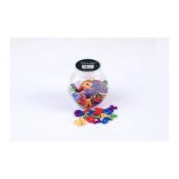 impex jar of buttons assorted letters