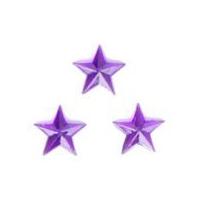 Impex Star Stick-On Diamante Jewels Purple