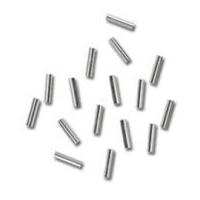 Impex Deluxe Tube Spacer Bead Jewellery Findings Silver