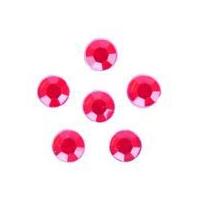 impex round stick on diamante jewels 5mm red