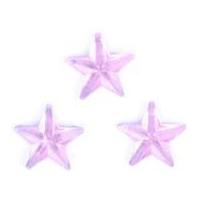 impex star stick on diamante jewels pink