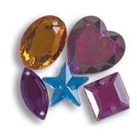 Impex Assorted Shape Plastic Diamante Jewels Assorted