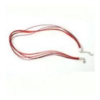 Impex Waxed Cord With Clasp Jewellery Findings Red