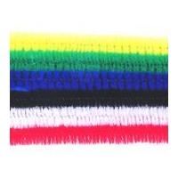 Impex Jumbo Chenille Craft Pipe Cleaners 30cm x 12mm Assorted