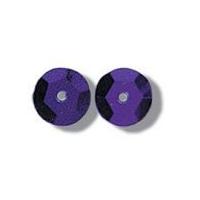 impex round cup sequins purple