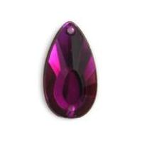 impex teardrop diamante jewels purple