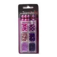 impex creative bead kit pink lilac