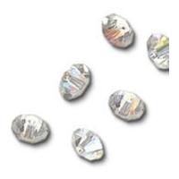 impex luxe czech crystal spacer beads crystal ab