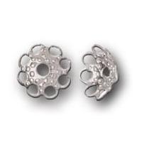 Impex Deluxe Filigree Cap Jewellery Findings Silver