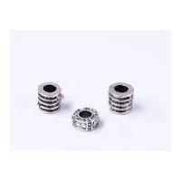 Impex A La Mode Style Spacer Beads Rose Crystal R/stone Mix 2