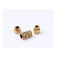 Impex A La Mode Style Spacer Beads Gold Swirl Mix