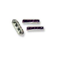 Impex Rhinestone Trapezium Spacer Beads