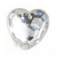 Impex Heart Diamante Jewels Assorted Colours