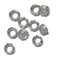 Impex Deluxe Crimp Bead Jewellery Findings 2mm Silver