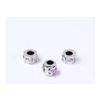 impex a la mode style spacer beads crystal rose rstone mix 2