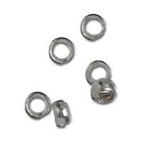 Impex Deluxe Crimp Bead Jewellery Findings 2mm Silver