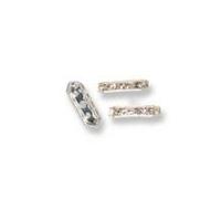 Impex Rhinestone Trapezium Spacer Beads