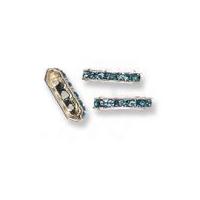 Impex Rhinestone Trapezium Spacer Beads