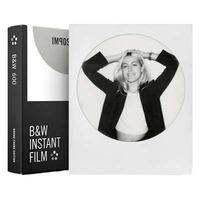 impossible project bw film round frame for 600