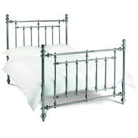 imperial nickel bed frame kingsize