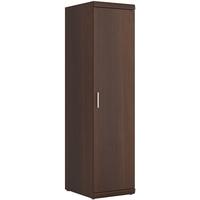 imperial dark mahogany melamine cabinet tall narrow 1 door