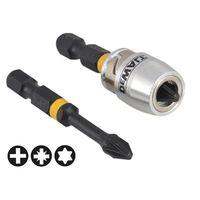 Impact Torsion 2 x T25 50mm and Magnetic Screwlock Sleeve