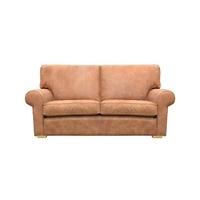 Imogen Medium Leather Sofa in Brutus Lux Tan - Medium