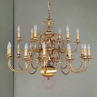 Imke Chandelier Polished Brass