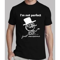 i\'m not perfect just awesome