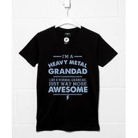 I\'m A Heavy Metal Grandad T Shirt