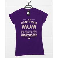 I\'m A Knitting Mum T Shirt