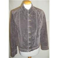 images size 14 brown suede jacket