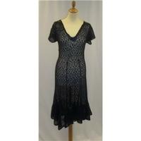 Imperial Knit - Size Small - Dark Blue - Knitted - Dress