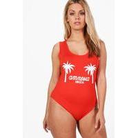 imogen amnesia ibiza slogan bodysuit orange