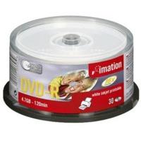 Imation DVD-R 4, 7GB 120min 16x printable 30pk Spindle