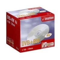 imation dvdrw 4 7gb 120min 4x 10pk jewel case