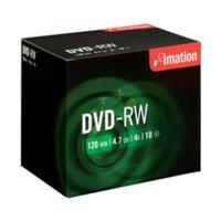 Imation DVD-RW 4, 7GB 120min 4x 10pk Jewel Case