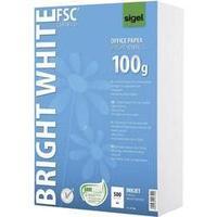 Inkjet printer paper Sigel Bright White Office Paper IP150 DIN A4 100 gm² 500 Sheet Ultra white