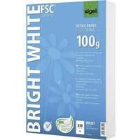Inkjet printer paper Sigel Bright White Office Paper IP125 DIN A4 100 gm² 250 Sheet Ultra white