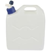 Inpress Plastics Water Container with Cap and Tap - Transparent, 9.5 Litre