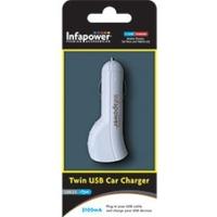 Infapower P014 Twin USB Car Charger 2100mA